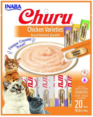 Inaba Churu Chicken Varieties Creamy Cat Treat