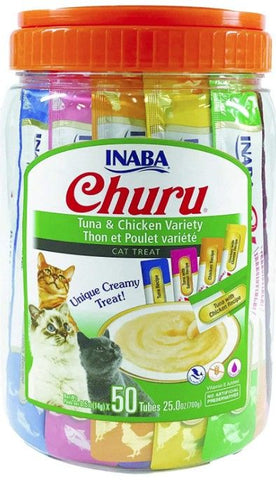 Inaba Churu Tuna and Chicken Variety Creamy Cat Treat