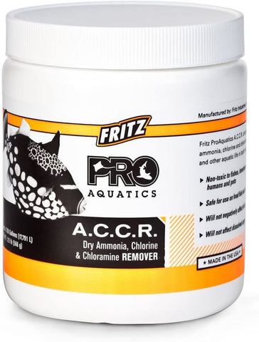 Fritz Aquatics Pro Aquatics A.C.C.R. Dry Ammonia, Chlorine and Chloramine Remover