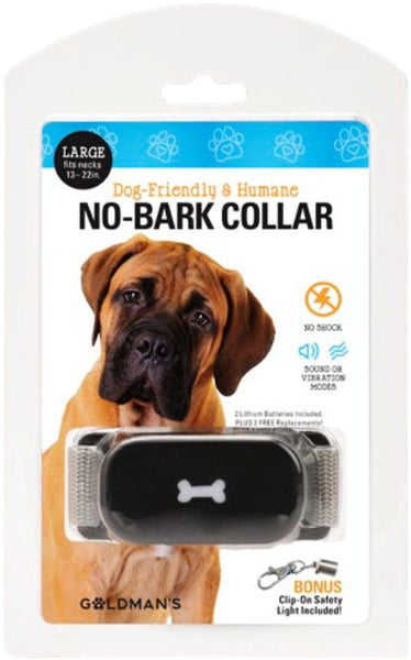 Goldmans No-Bark Collar Dog Friendly and Humane