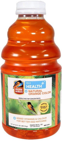 More Birds Health Plus Natural Orange Oriole Nectar Concentrate