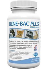 Pet Ag Bene-Bac Plus Powder Fos Prebiotic and Probiotic for Dogs, Cats, Exotic and Wildlife Mammals