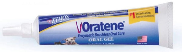 Zymox Oratene Brushless Oral Care Antiseptic Gel for Dogs and Cats