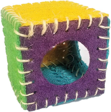 AE Cage Company Nibbles Loofah Cube House