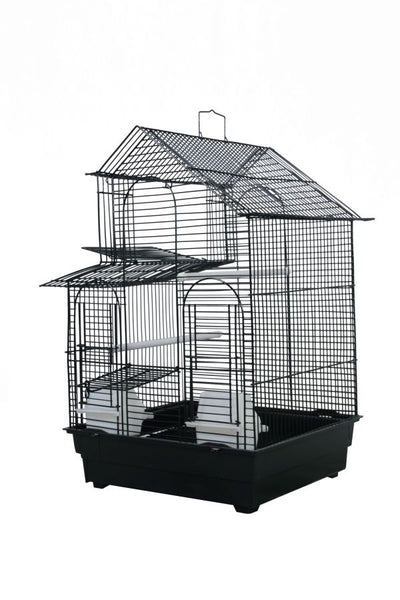 AE Cage Company House Top Bird Cage Assorted Colors 16