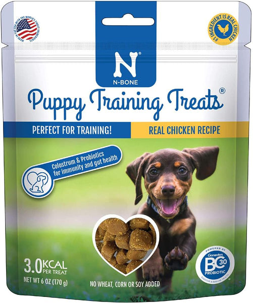 N-Bone Puppy Training Treats Real Chicken Recipe