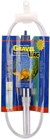 Penn Plax Gravel-Vac Aquarium Gravel Cleaner Extendable 9-16" Long