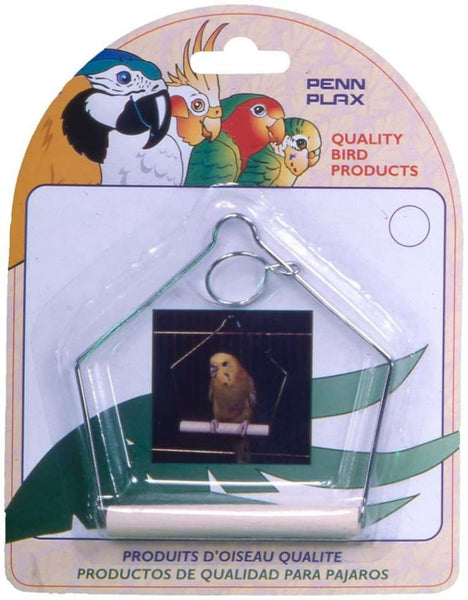 Penn Plax Wooden Parakeet Swing