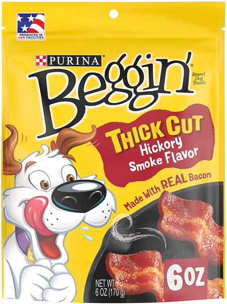 Purina Beggin' Strips Thick Cut Hickory Smoke Flavor