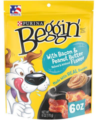 Purina Beggin' Strips Bacon and Peanut Butter Flavor