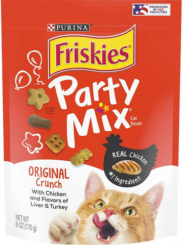 Friskies Party Mix Crunch Treats Original