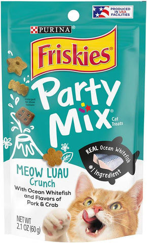 Friskies Party Mix Crunch Treats Meow Luau