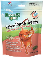 Emerald Pet Feline Dental Treats Salmon Flavor