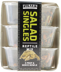 Flukers Salad Singles Reptile Blend