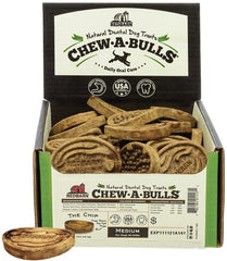 Redbarn Pet Products Chew-A-Bulls Chip Dental Dog Treats Medium