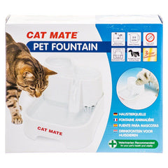 Cat Mate Pet Fountain - White