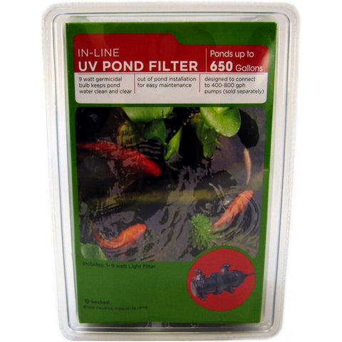Beckett In-Line UV Pond Filter