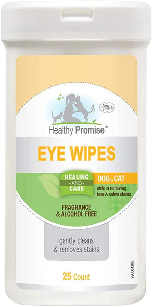 Four Paws Eye Wipes for Dogs & Cats