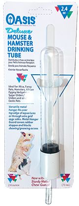Oasis Mouse & Hamster Drinking Tube Glass