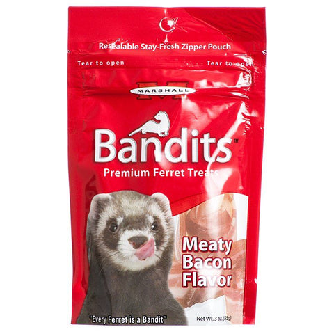 Marshall Bandits Premium Ferret Treats - Bacon Flavor