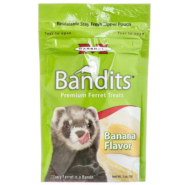 Marshall Bandits Premium Ferret Treats - Banana Flavor