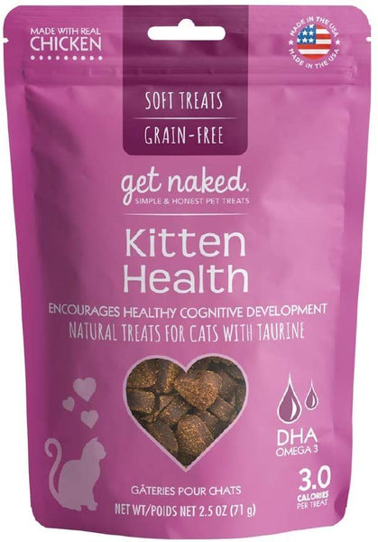 Get Naked Kitten Health Soft Natural Cat Treats