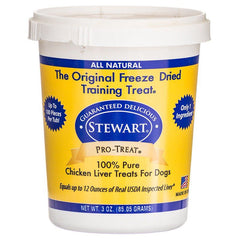 Stewart Pro-Treat 100% Freeze Dried Chicken Liver for Dogs