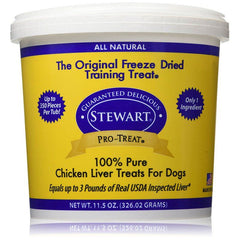 Stewart Pro-Treat 100% Freeze Dried Chicken Liver for Dogs