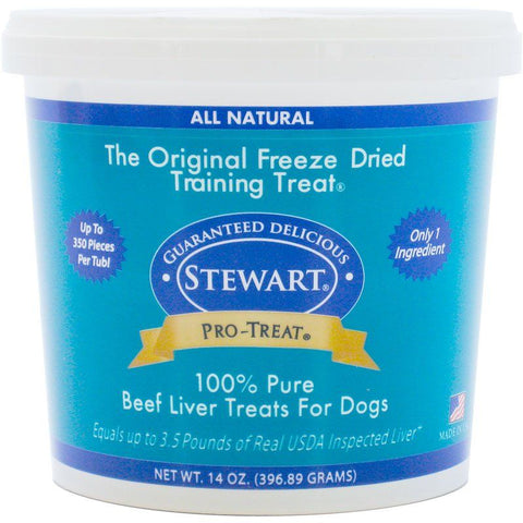 Stewart Pro-Treat 100% Pure Beef Liver for Dogs