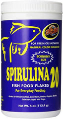 Zoo Med Spirulina 20 Flakes Fish Food