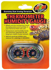 Zoo Med Terrarium Thermometer & Humidity Gauge