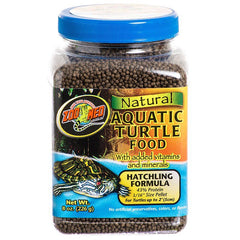 Zoo Med Natural Aquatic Turtle Food - Hatchling Formula (Pellets)