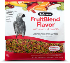 ZuPreem FruitBlend Flavor Bird Food for Parrots & Conures
