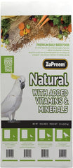 ZuPreem Natural Blend Bird Food - Large Parrot