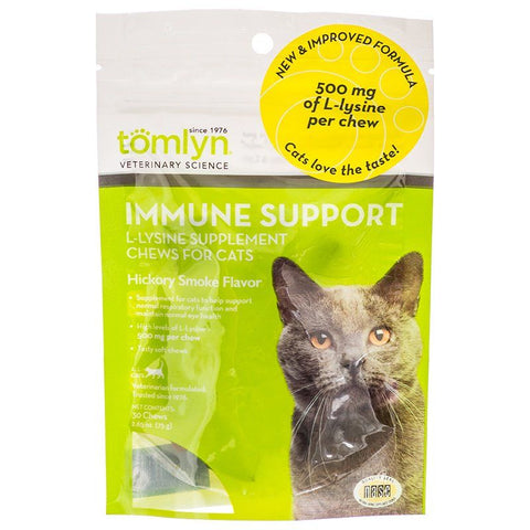 Tomlyn Immune Support L-Lysine Chews for Cats