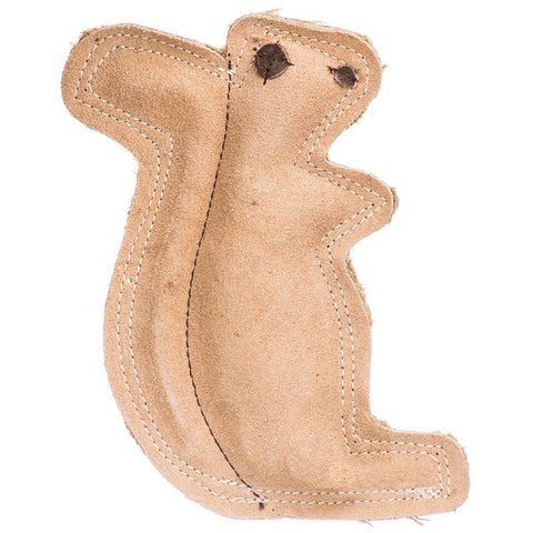Spot Dura-Fused Leather Squirrel Dog Toy