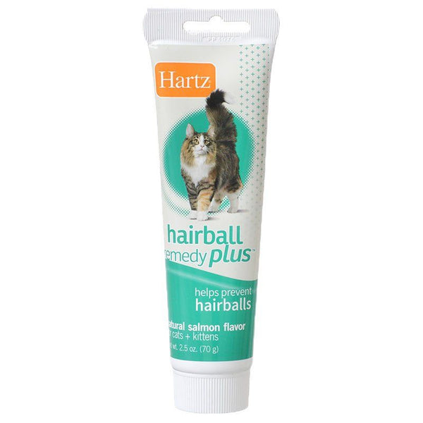 Hartz Hairball Remedy Plus Cat & Kitten Paste - Natural Salmon Flavor