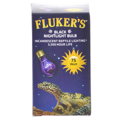 Flukers Black Nightlight Incandescent Bulb