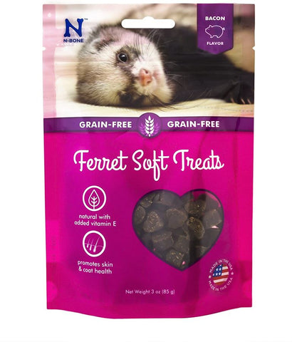 N-Bone Ferret Soft Treats - Bacon Flavor