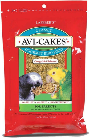 Lafeber Classic Avi-Cakes Gourmet Parrot Food