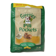 Greenies Pill Pocket Chicken Flavor Dog Treats