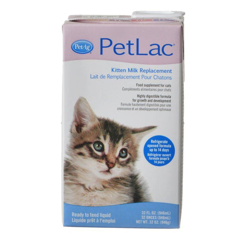 Pet Ag PetLac Kitten Milk Replacement - Liquid