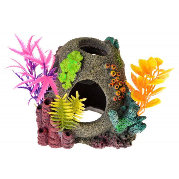 Exotic Environments Sunken Orb Floral Ornament