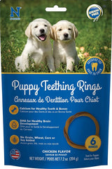 N-Bone Grain Free Puppy Teething Rings - Chicken Flavor