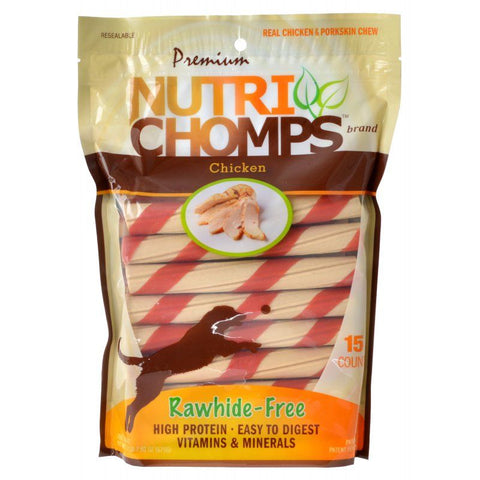 Premium Nutri Chomps Chicken Wrapped Twists