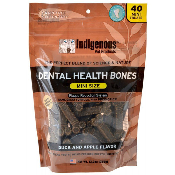 Indigenous Dental Health Mini Bones - Duck & Apple Flavor