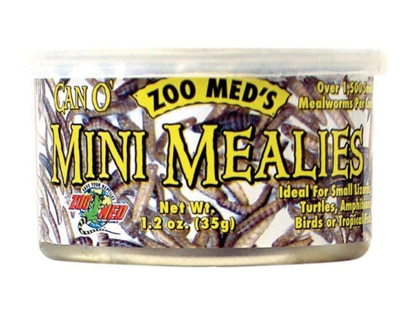 Zoo Med Can O Mini Mealies Pet Food