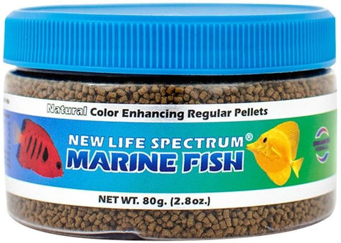 New Life Spectrum Marine Fish Food Regular Sinking Pellets