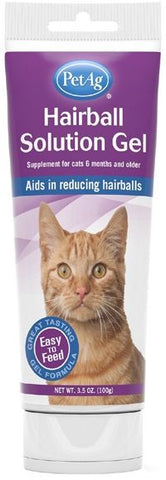 Pet Ag Hairball Solution Gel for Cats