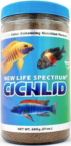New Life Spectrum Cichlid Food Regular Sinking Pellets